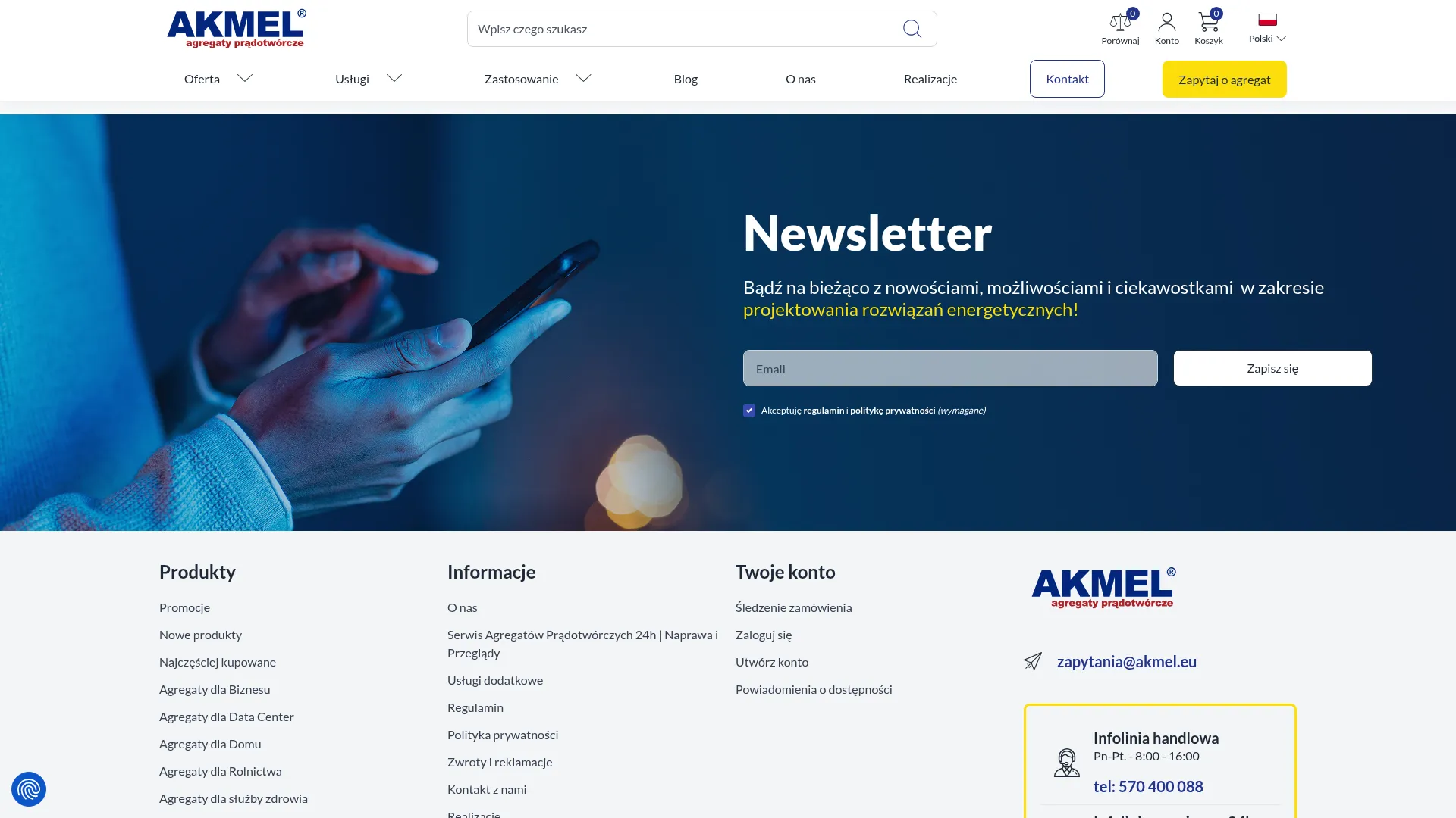 Akmel Agregaty Prądotwórcze sp.z o.o.